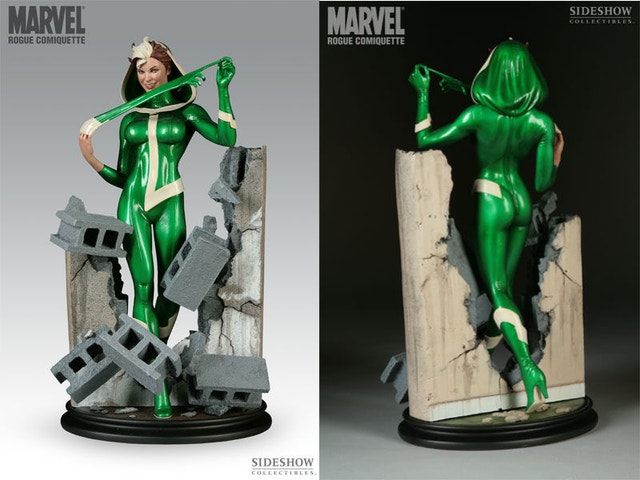Sideshow X-men Rogue Adam Hughes Comiquette