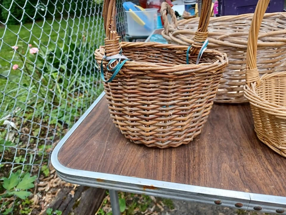 Set of 3 Wicker Baskets