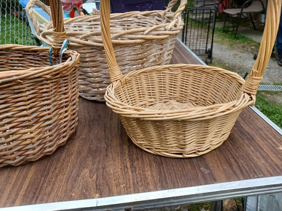 Set of 3 Wicker Baskets - photo 2
