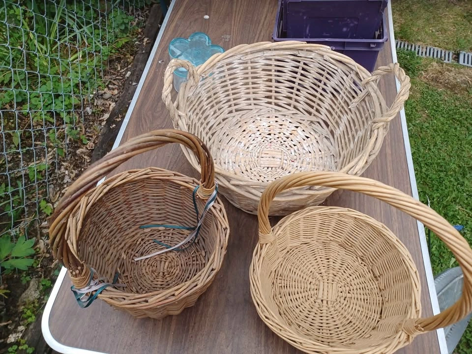 Set of 3 Wicker Baskets - photo 3