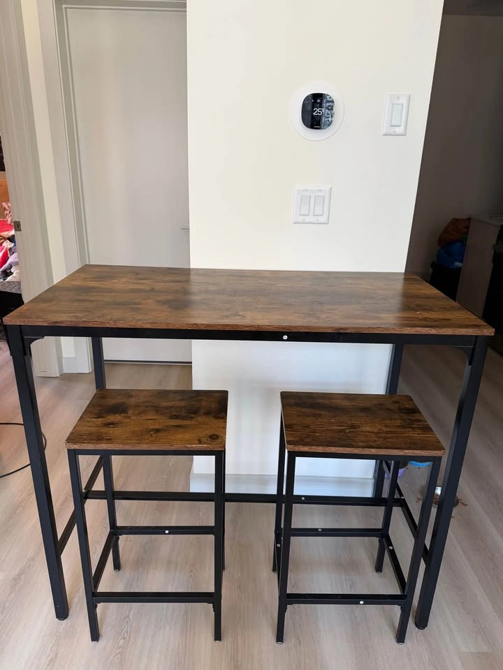 Rustic Brown Table Set - photo 2