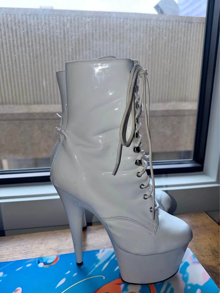 White Ankle Boots