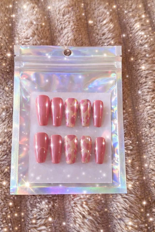 Pink Cowgirl Luxury Gel Press On Nails