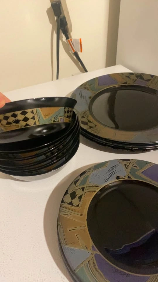 Mikasa Ultima+ Abstract Dinnerware Set - Plates and Bowls - photo 3
