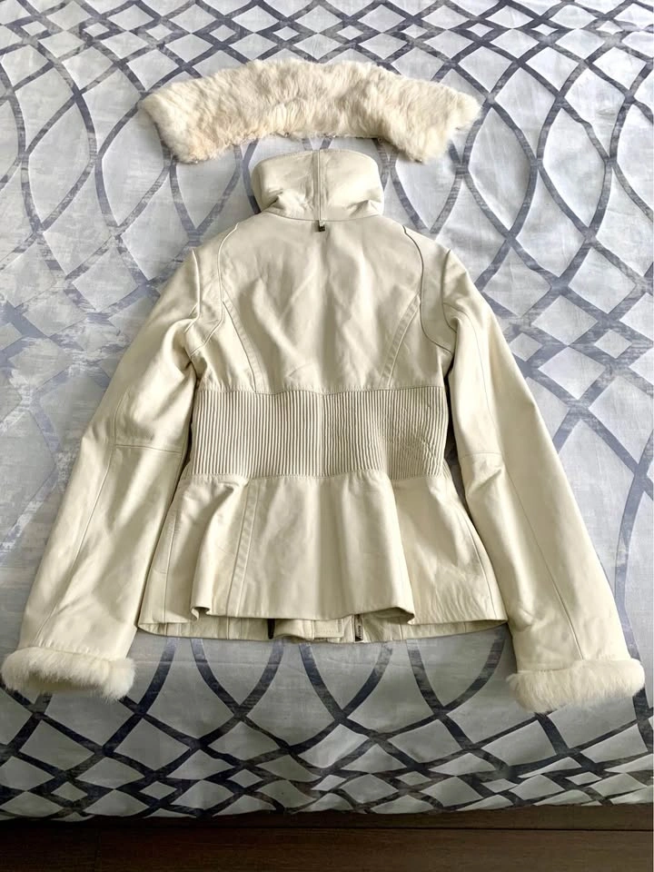 Rudsak Charlyne Winter White Leather Jacket - photo 5