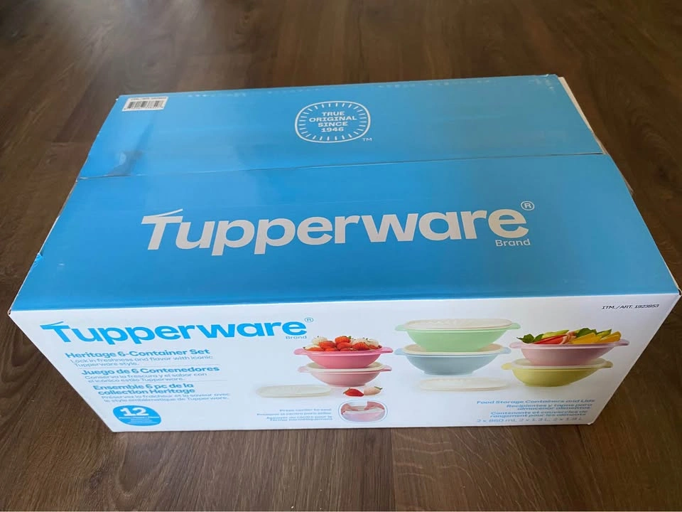 Tupperware Heritage 6-Container Set - photo 2