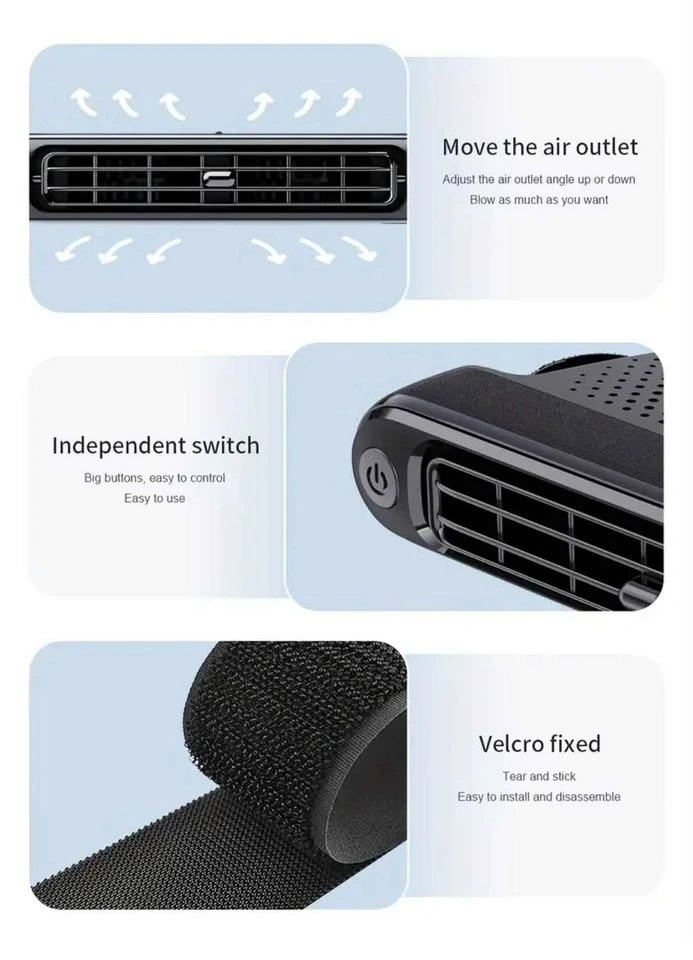 Portable Car Seat Cooling Fan - photo 2