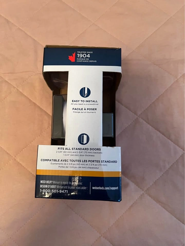 Brand New Weiser Grade 1 Deadbolt with SmartKey Security - photo 4