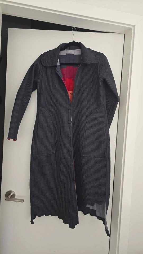 Quilted Reversible Statement Jacket Size M - photo 5
