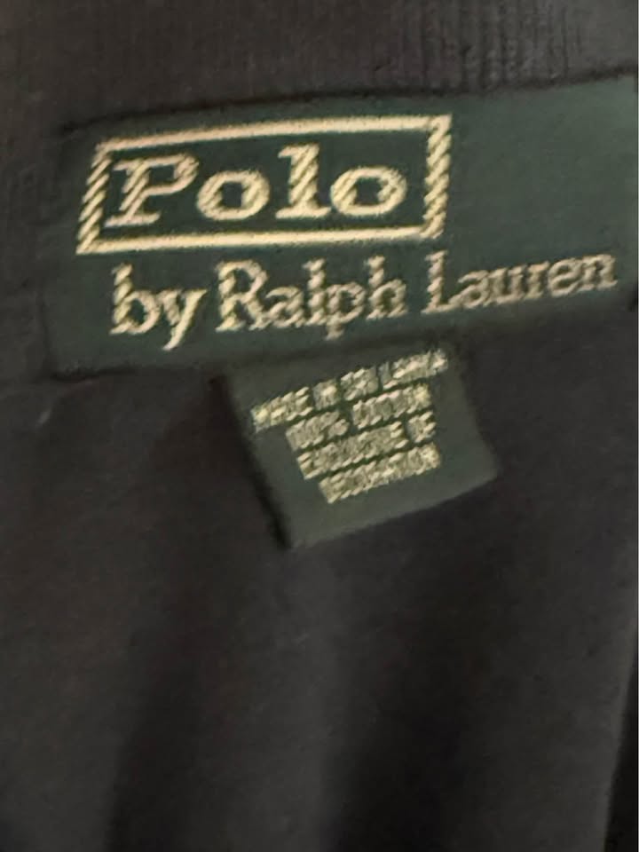 Ralph Lauren Orange Pony Polo Dark Navy Blue 2X - photo 2