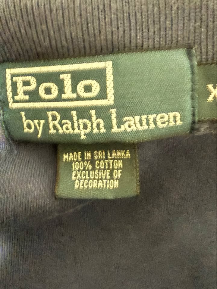 Ralph Lauren Orange Pony Polo Dark Navy Blue 2X - photo 4
