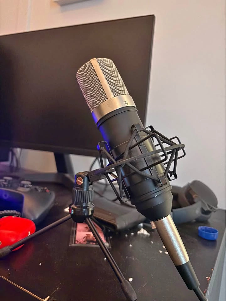 Professional Condensor microphone with interface and adapter