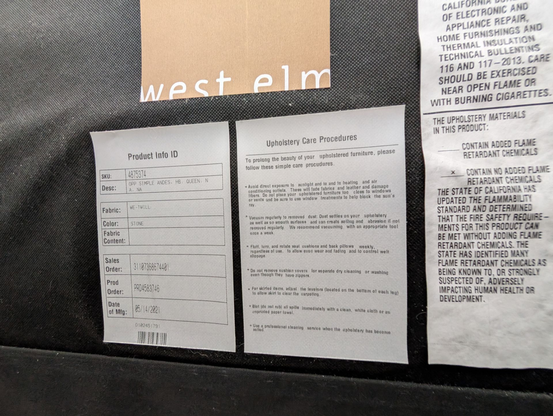Premium Queen Bed Set: West Elm, Sealy & Finney ($2000 Value!) - photo 5