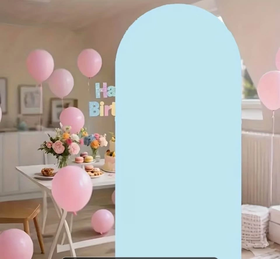 Arch Backdrop 6.6 feet, Cover and cake stand available for Rent - photo 4