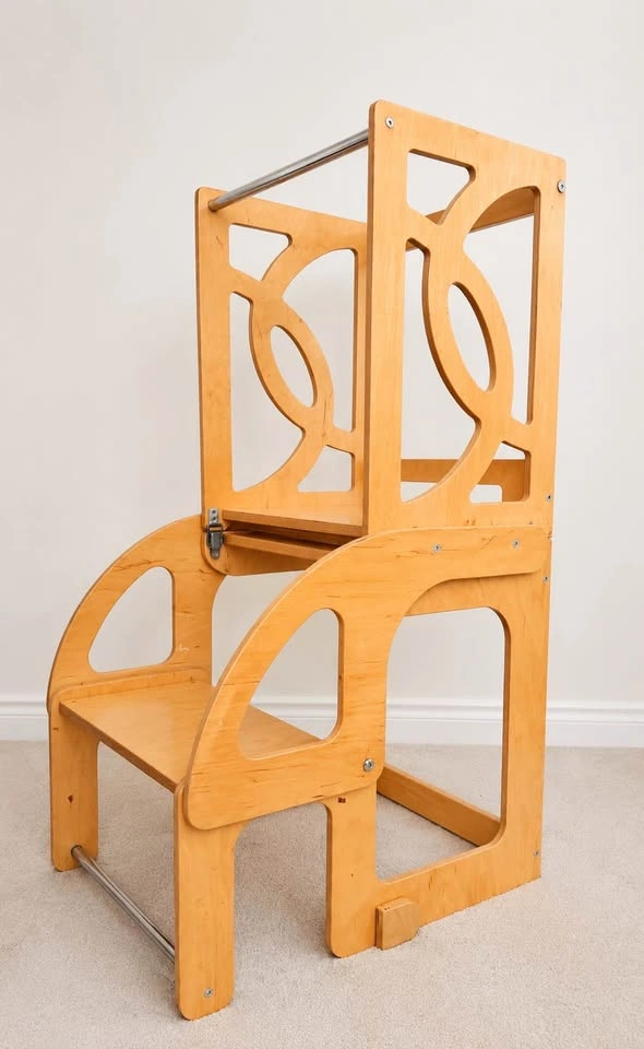 Convertible Montessori Learning Tower and Desk Set - photo 2
