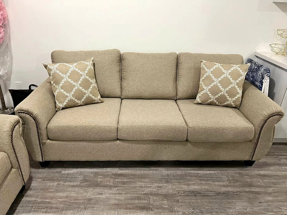 Sofa set (loveseat + 3 seater)