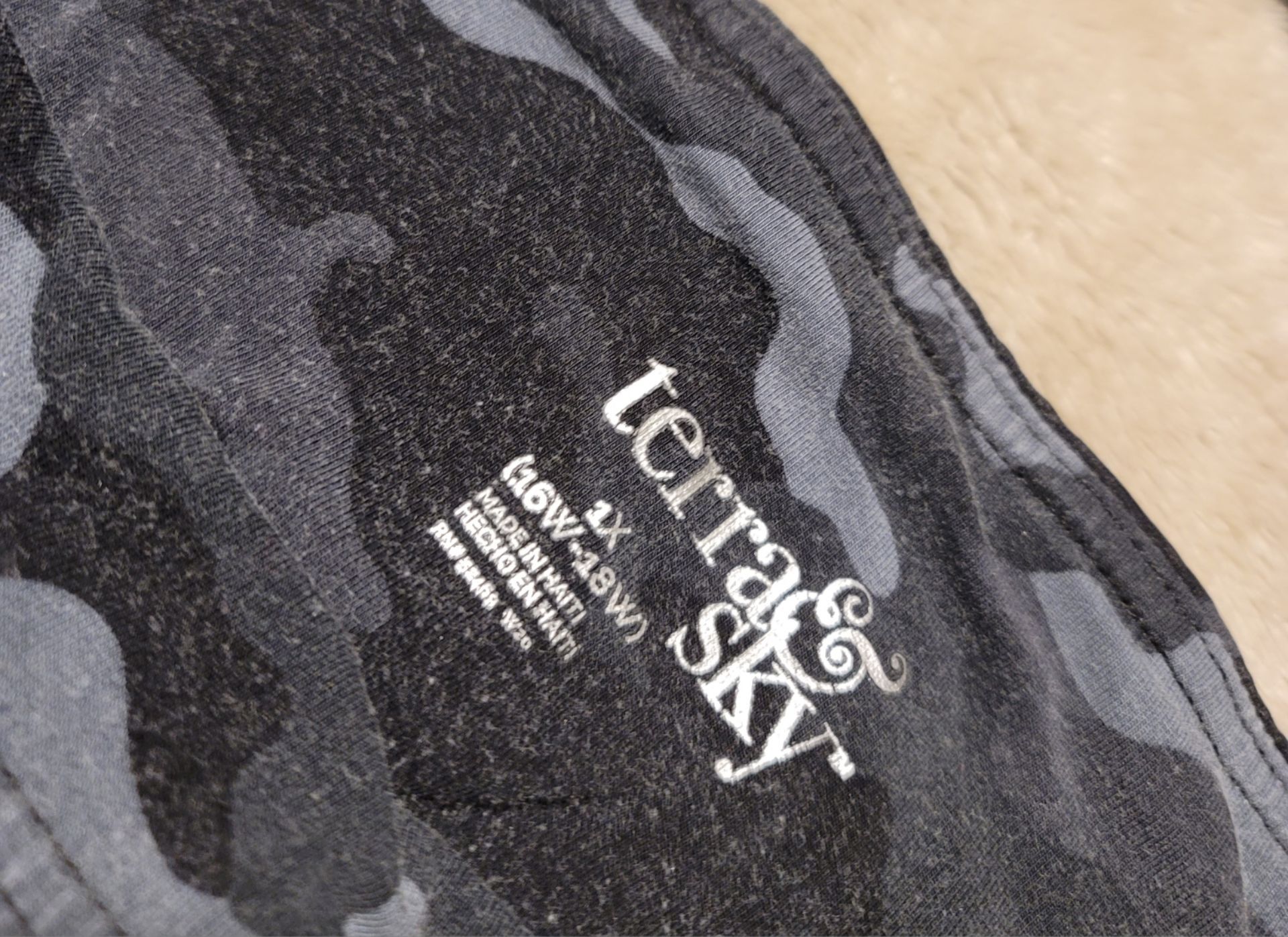 Women's Gray high-rise Camouflage XL Leggings - photo 3