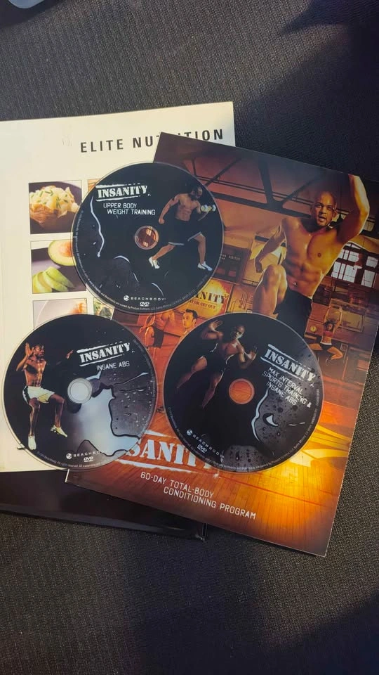 Insanity Workout DVD Set with Nutrition Guide – Complete - photo 2