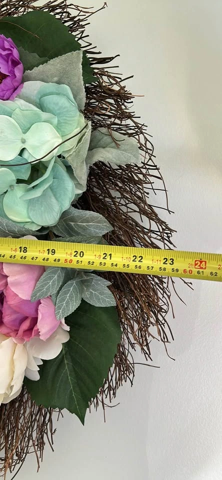 24-Inch Floral Grapevine Wreath - photo 2