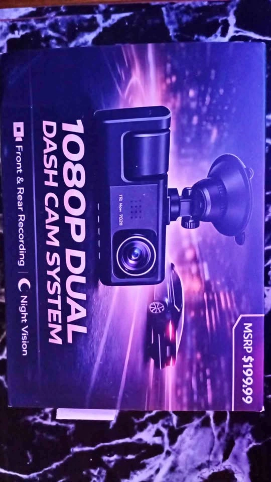 Guardvue 1080P Dual Dash Cam System
