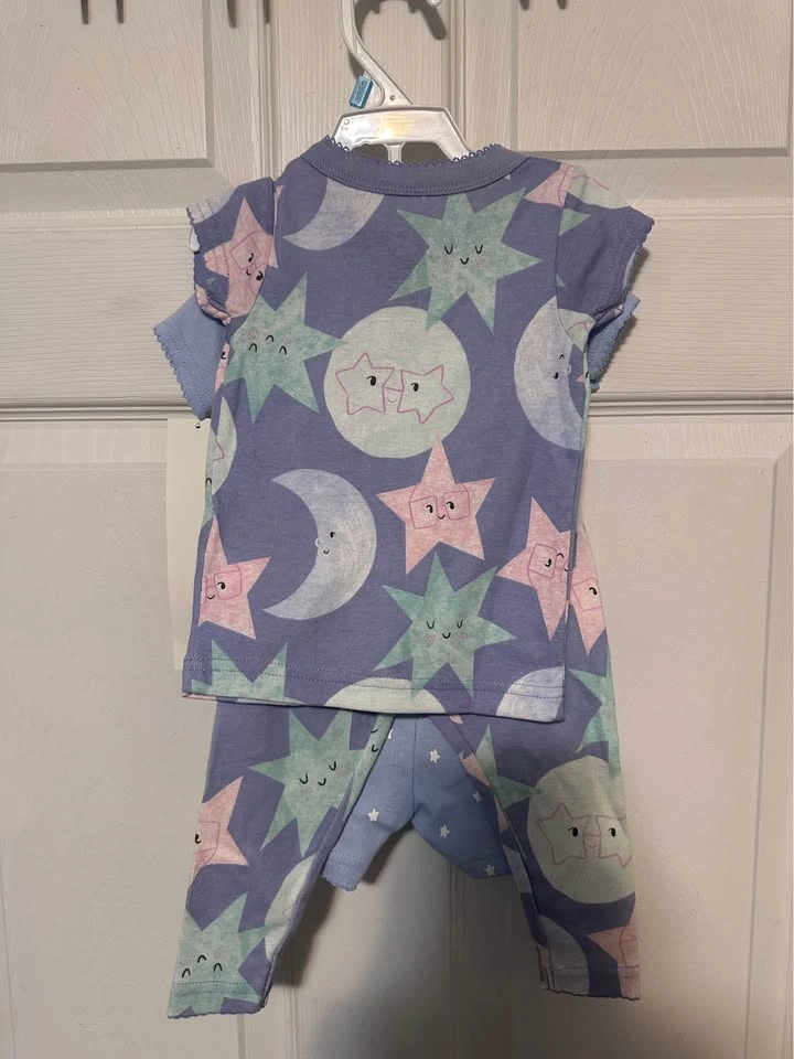 BNWT Carters 6 mths - 4 pieces sleep pjs - photo 2