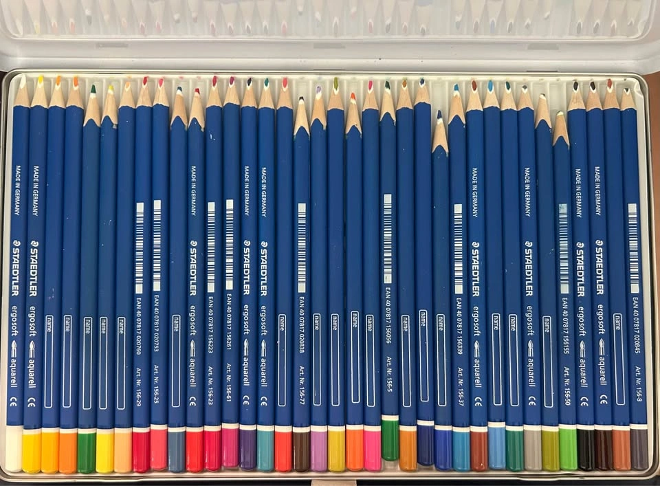 Staedtler Ergosoft Aquarell Watercolor Pencils, 36 Count - photo 2