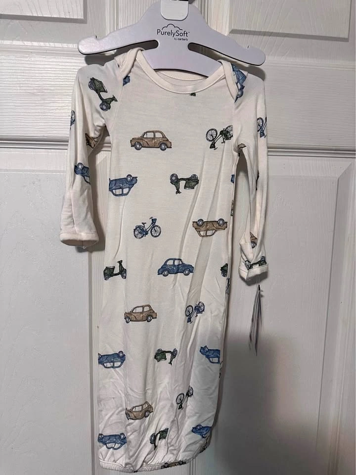 BNWT Carters NB- pure soft sleep sack