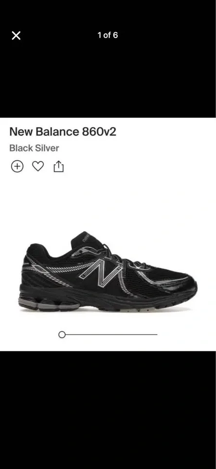 New Balance 860v2 M4 W5.5 - photo 2