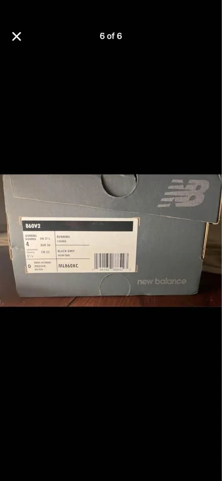 New Balance 860v2 M4 W5.5 - photo 3
