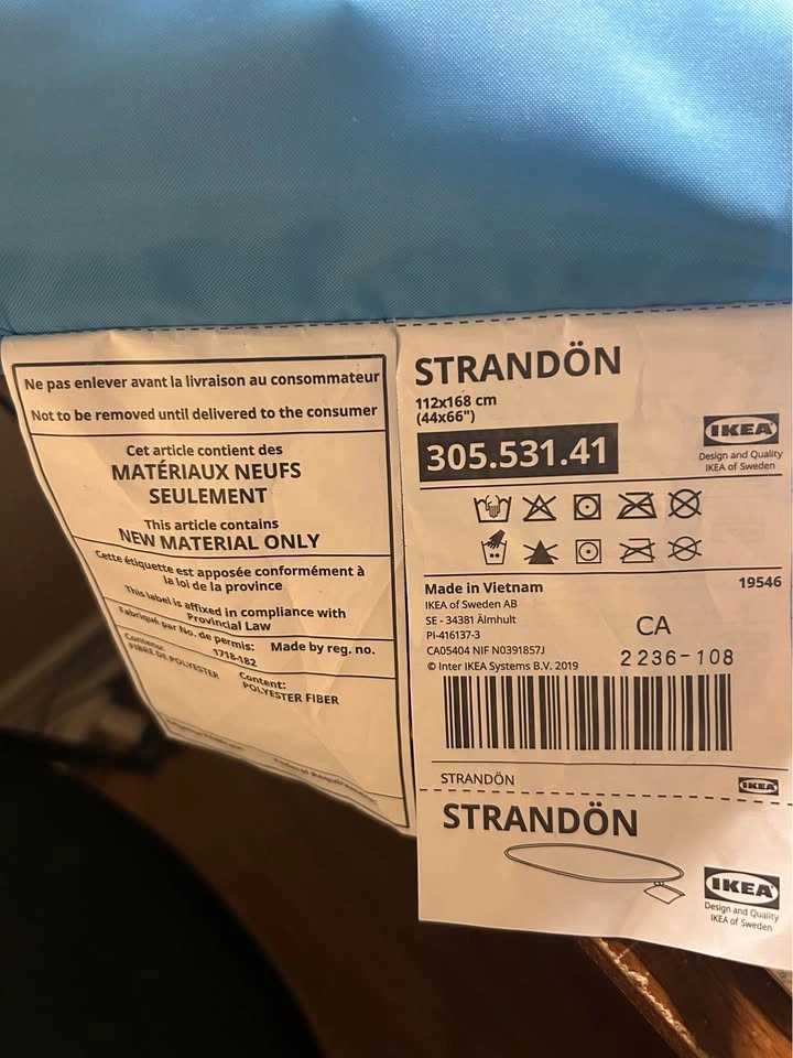 IKEA STRANDÖN Picnic Blanket - photo 4