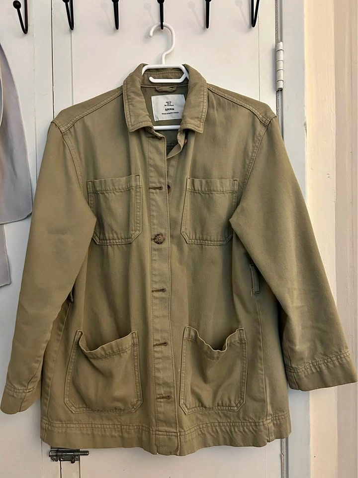 Olive Green Utility Jacket