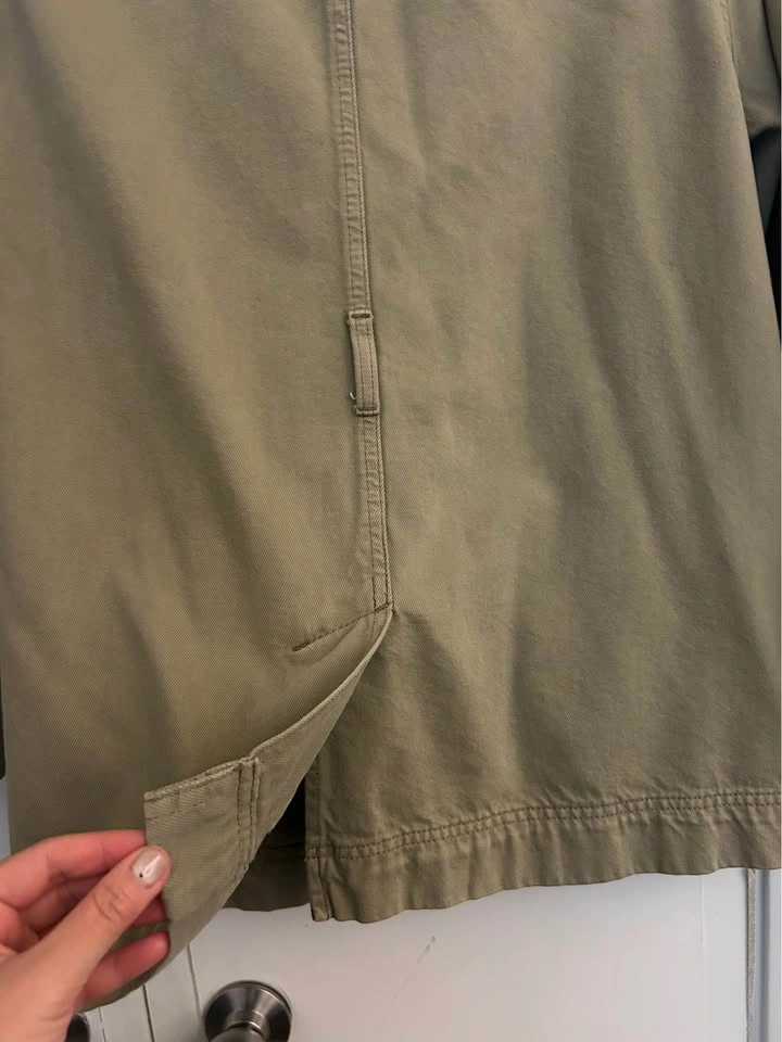 Olive Green Utility Jacket - photo 3