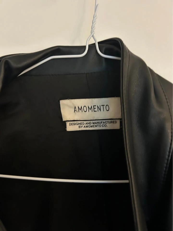 Amomento Vegan Leather Jacket - photo 2