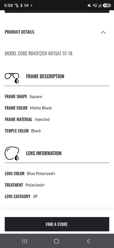 Ray-Ban RB4312CH Chromance Sunglasses - photo 3
