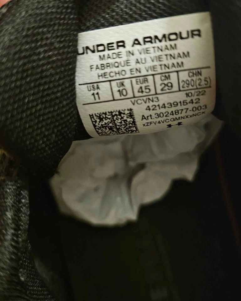 Brand New Under Armour Men's Charged Rogue 3 Running Shoes - Siz - photo 5