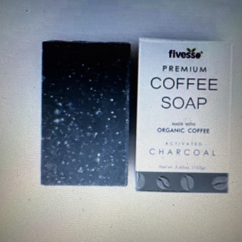 Activated Charcoal - Premium Coffee Soap Bar - photo 2