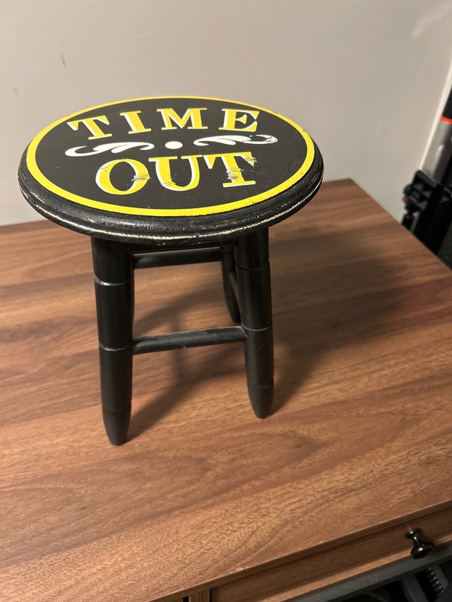 Time Out Stool