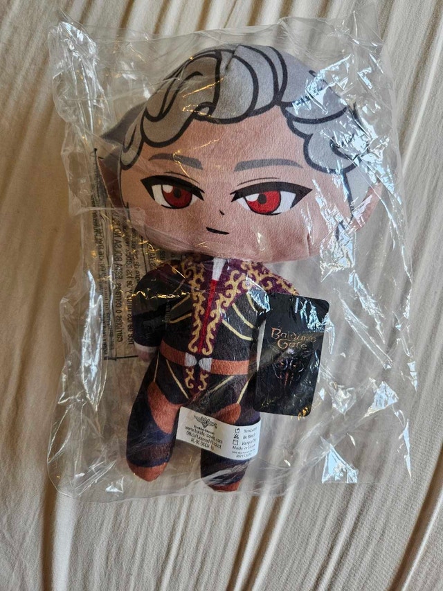Official Licensed Astarion Baldur's Gate 3 Buckle Down Doll