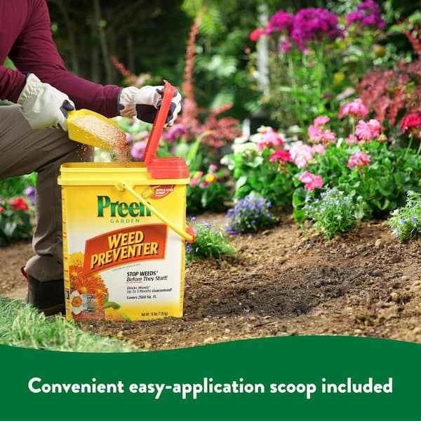 Preen 16 lbs. Garden Weed Preventer - photo 4