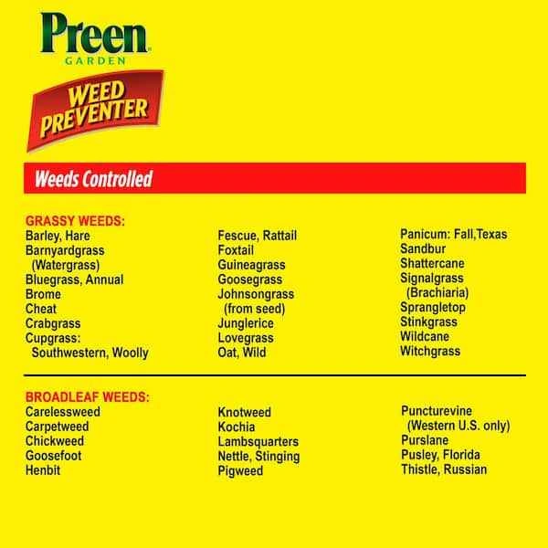 Preen 16 lbs. Garden Weed Preventer - photo 5