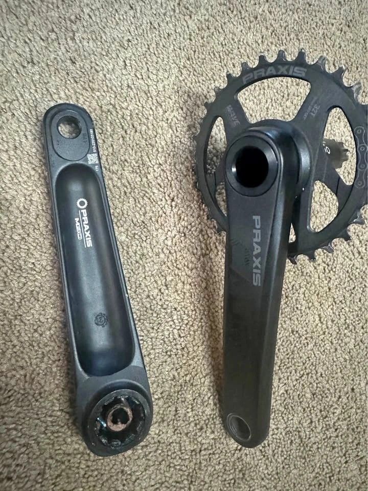 Praxis cadet crankset 175mm with 32t chainring