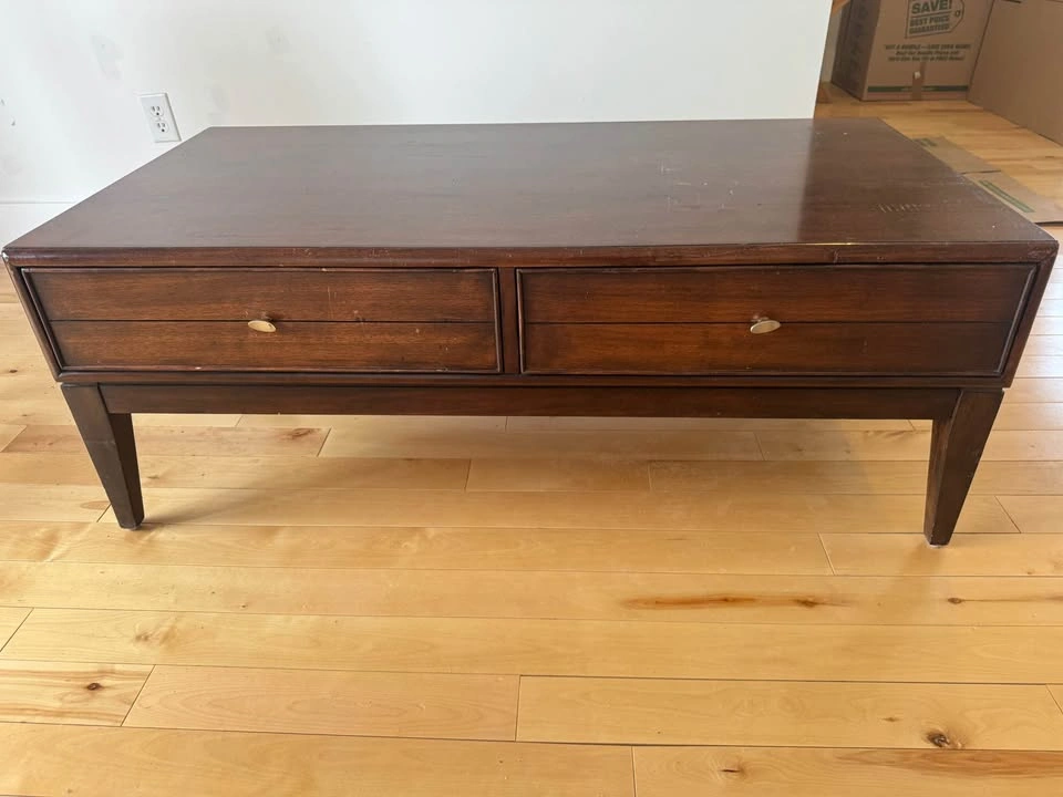 'HAMMARY' Solid wood coffee table - photo 5