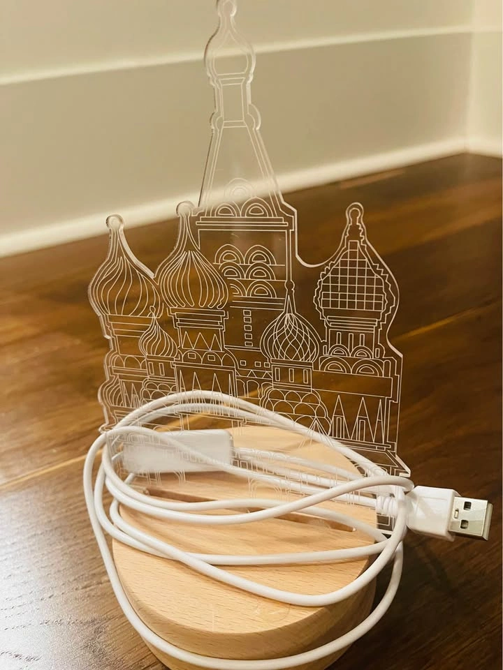New 3D Acrylic Night Light - photo 2