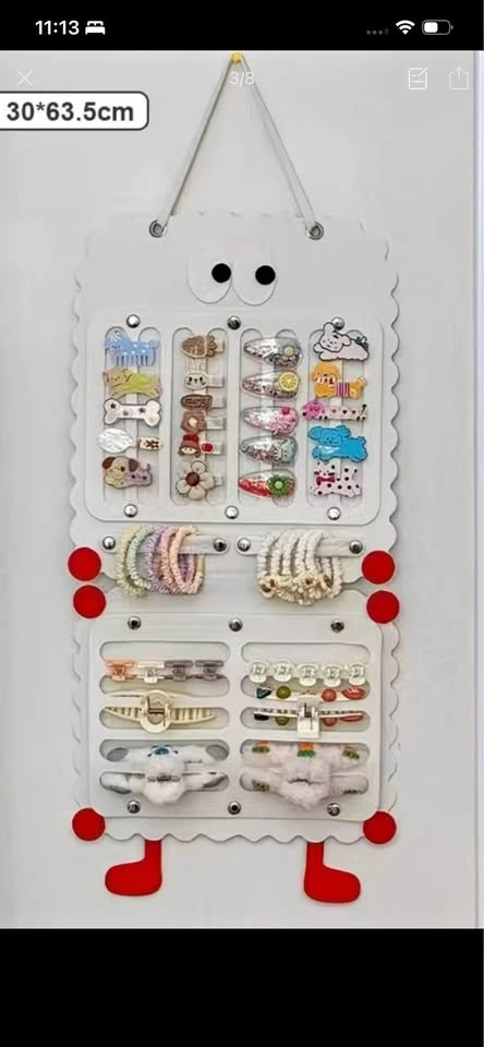 New Wall Hanging Hair Accessory Organizer