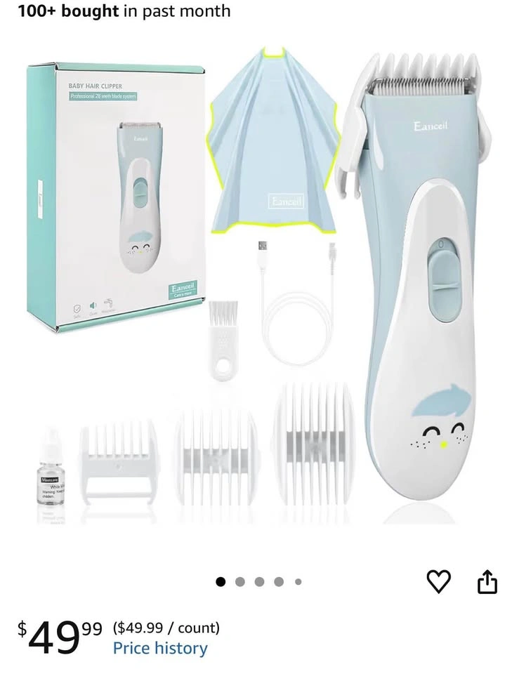 Like New Meetcare Baby Hair Clipper Kit - photo 2
