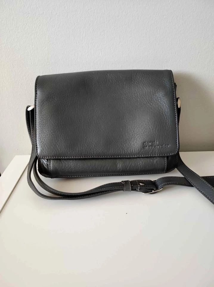 Derek Alexander Leather Crossbody Bag
