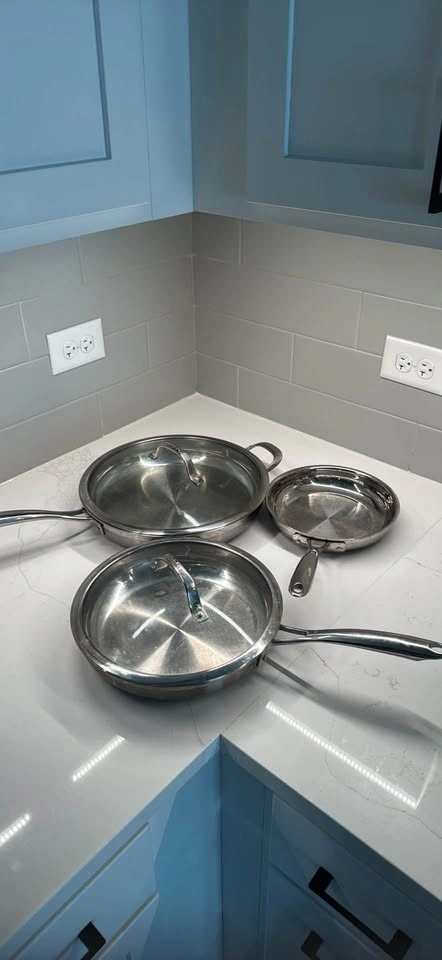 Cuisinart Stainless Steel Frying Pan Set