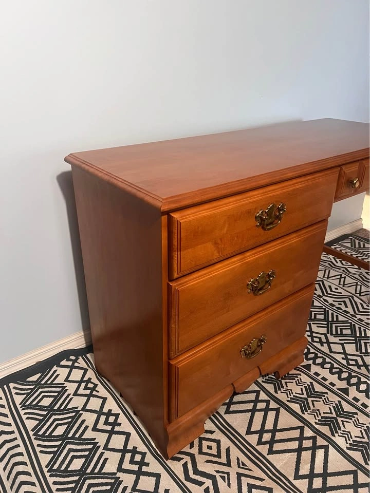 Vintage Solid Maple Writing Desk / Vanity (1984) - photo 4