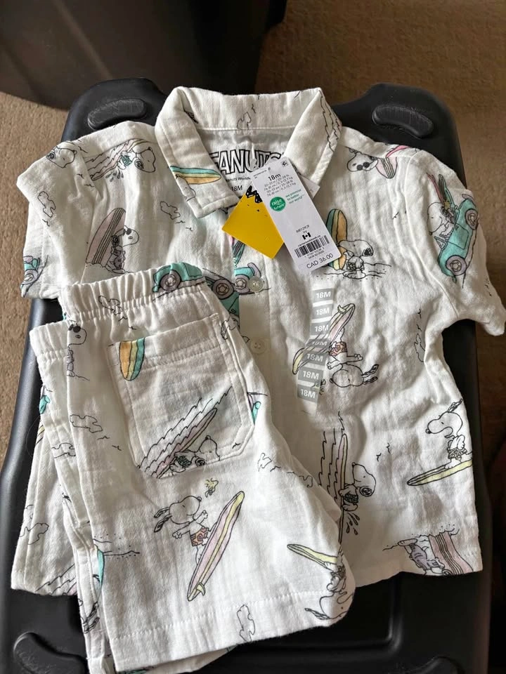 18m Boys Summer Clothes