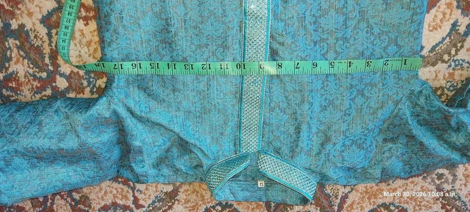 Boys Blue Shalwar Kameez Set - Size 12 - photo 4